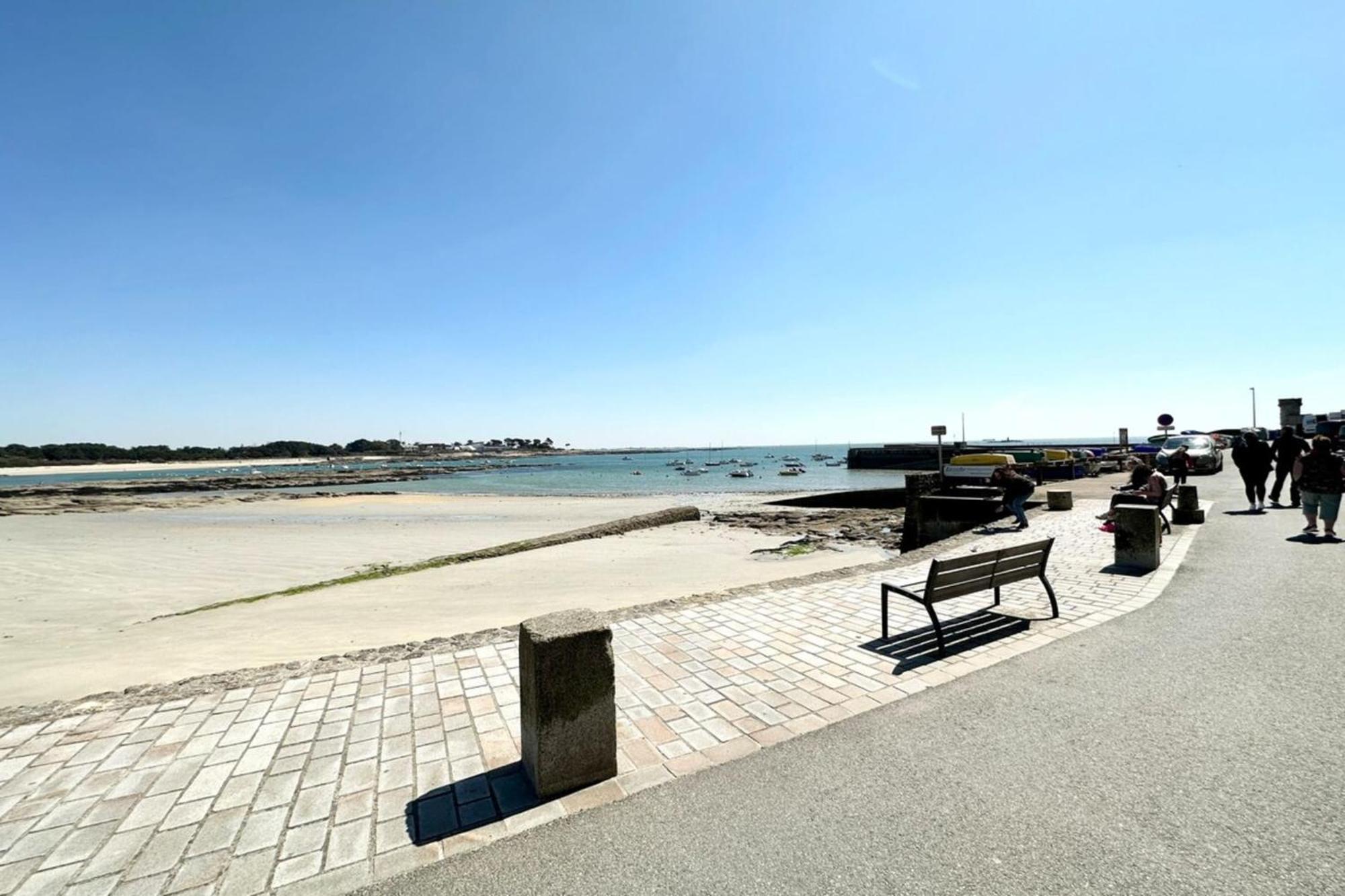 Maison De Pecheur Atypique Les Pieds Dans L'Eau Ploemeur Exteriör bild